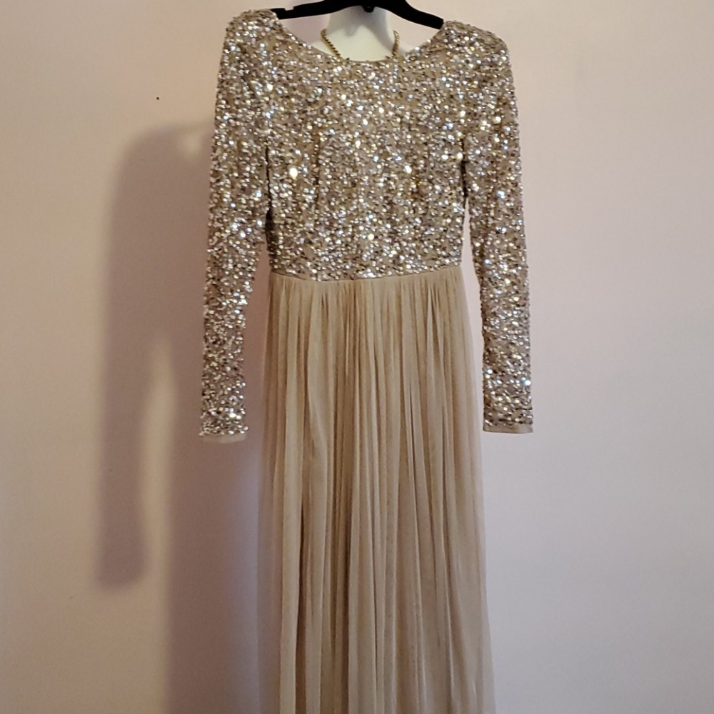 ASOS Maya Deluxe Petite Bridesmaid Dress Sz 4